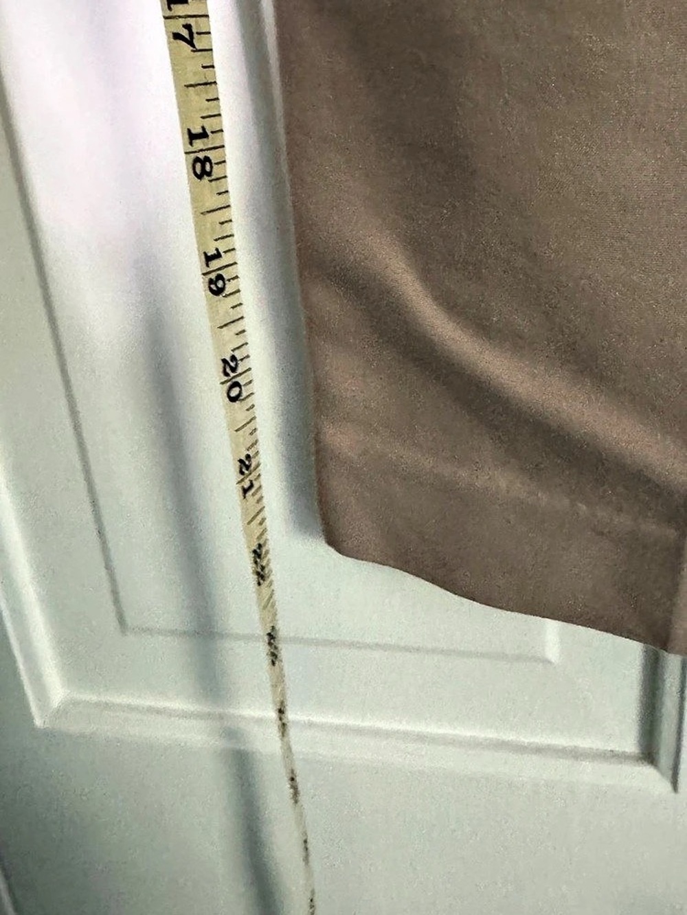 APT. 9 Modern Fit Straight crop Leg Pants in Brown Size 12 - Picture 5 of 6